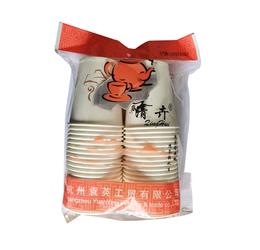 QH-ZB601清卉茶文化双排纸杯（160克）